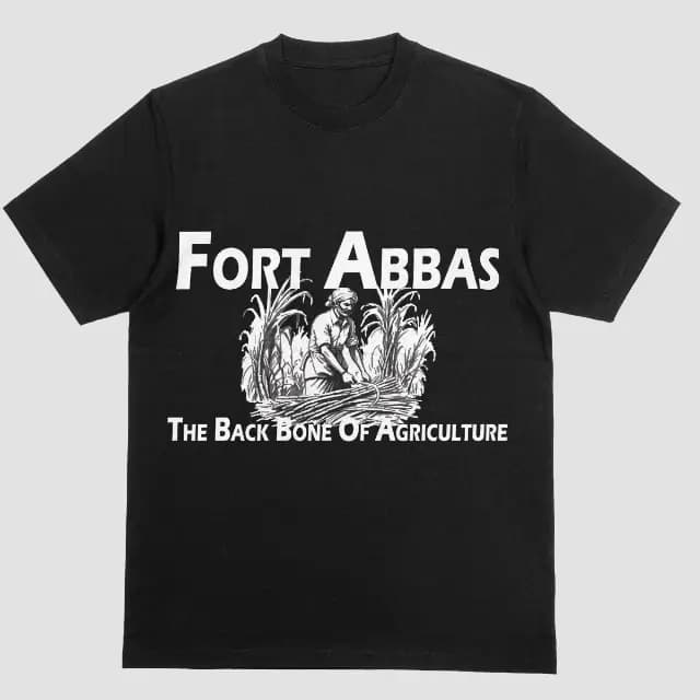 Fort Abbas - The Backbone of Agriculture | Pakistan T-Shirt | Desi Swag | Heritage Tee | Agriculture Pride