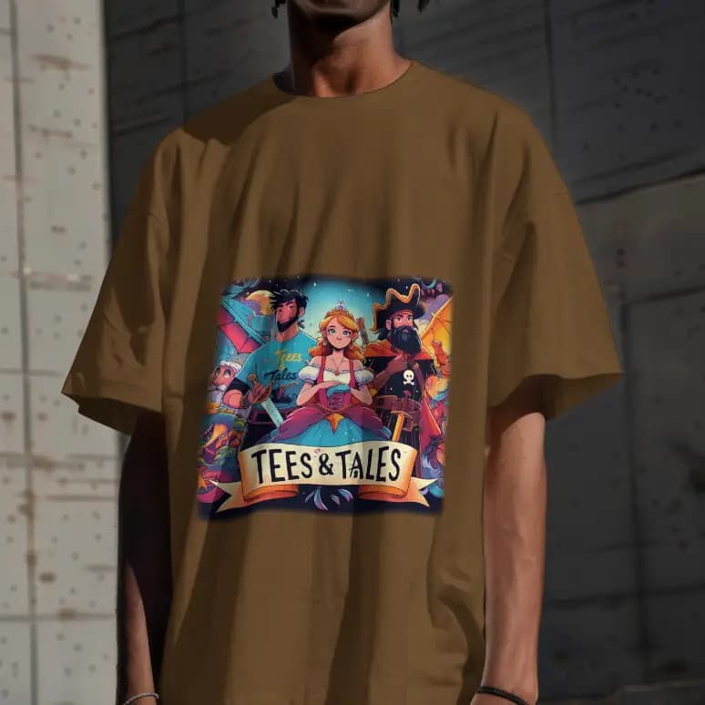 Oversized Drop Shoulder T-Shirt | Desi Swag | Streetwear | Trendy | Comfortable