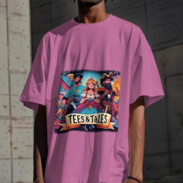 Oversized Drop Shoulder T-Shirt | Desi Swag | Streetwear | Trendy | Comfortable