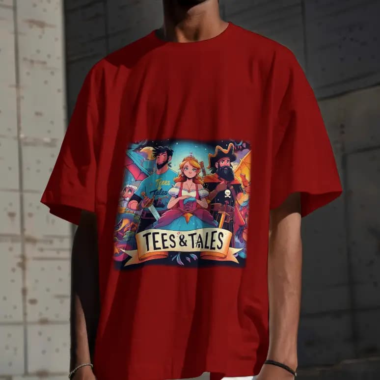 Oversized Drop Shoulder T-Shirt | Desi Swag | Streetwear | Trendy | Comfortable