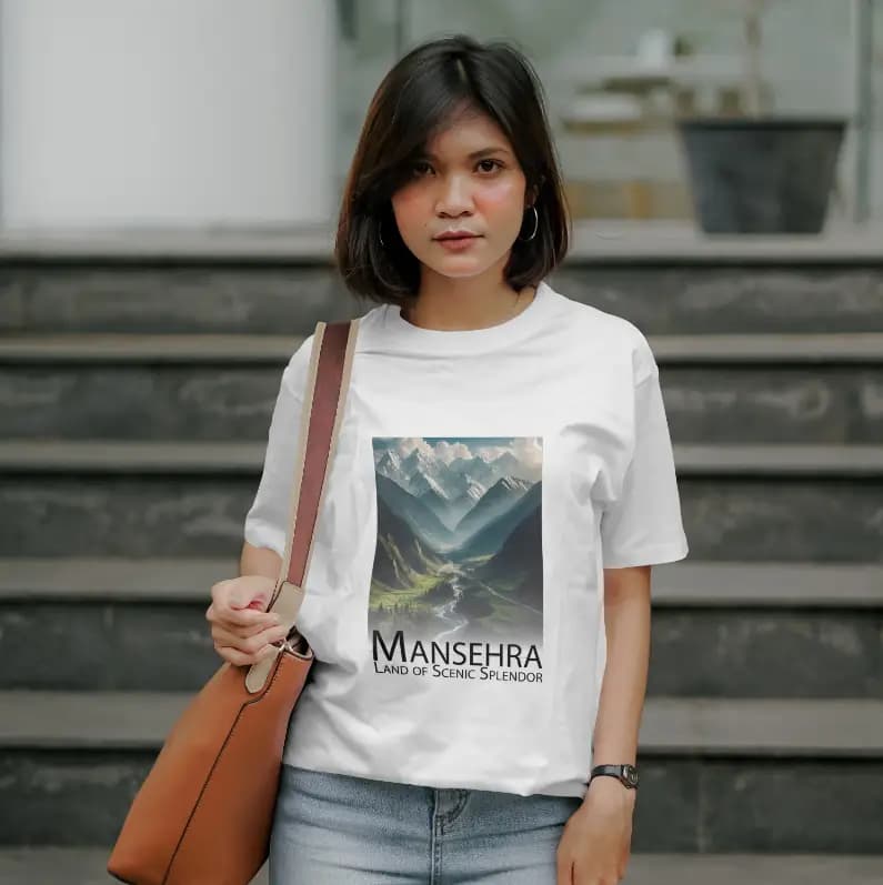 Mansehra - Land of Scenic Splendor | Pakistan T-Shirt | Desi Swag | Mountain Lover | Travel Tee