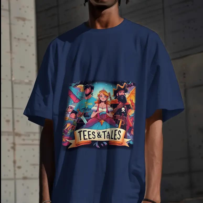 Oversized Drop Shoulder T-Shirt | Desi Swag | Streetwear | Trendy | Comfortable