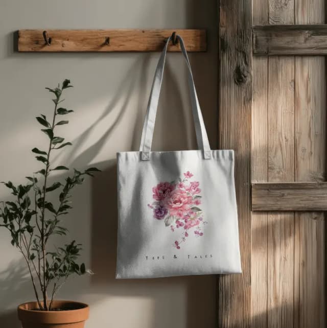 Floral Elegance Tote Bag
