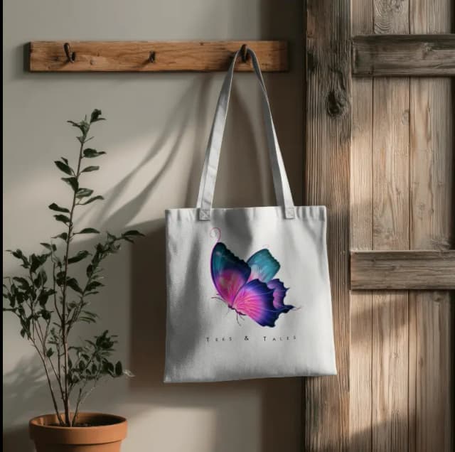 Butterfly Tote Bag