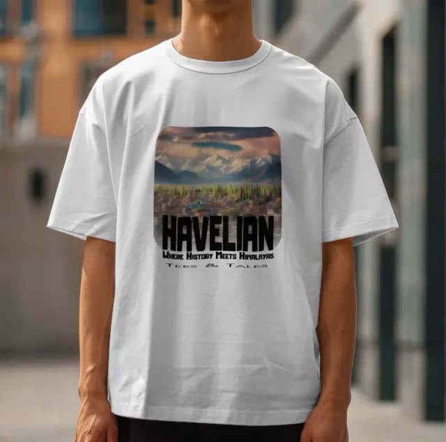 Havelian - Where History Meets Himalayas | Pakistan T-shirt | Desi Swag | Heritage Tee | Mountain Lover